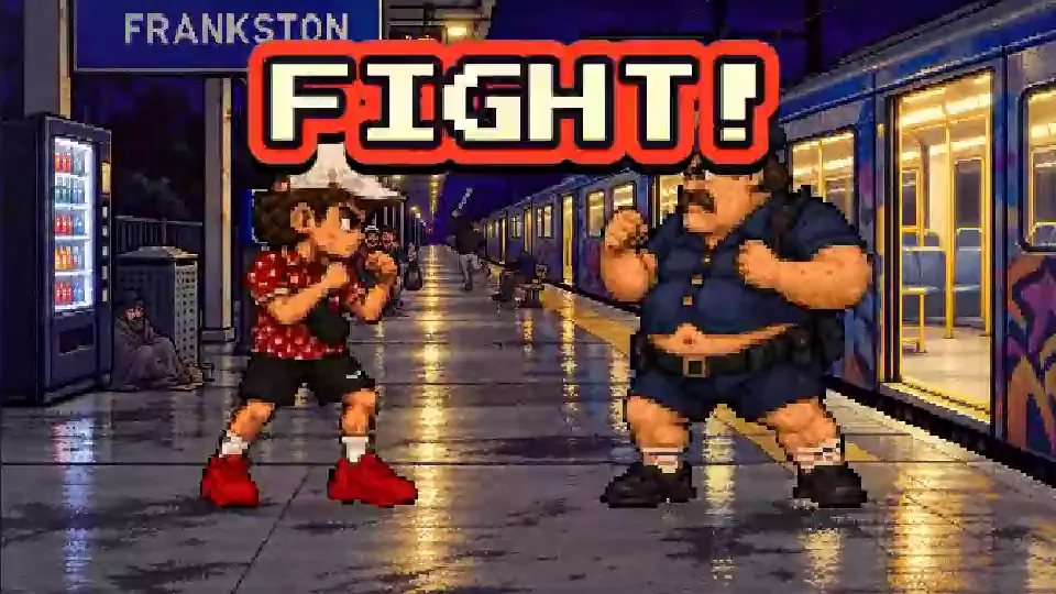 Eshay Fighter II gameplay